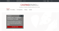Desktop Screenshot of castingstudio.cz
