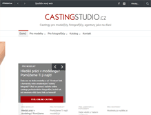 Tablet Screenshot of castingstudio.cz
